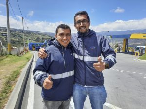 Fotografía de colaboradores del área administrativa