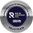 Sello de plata por Buenas Prácticas de Seguridad Vial 2023