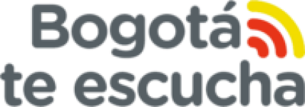 Logo Bogotá te escucha